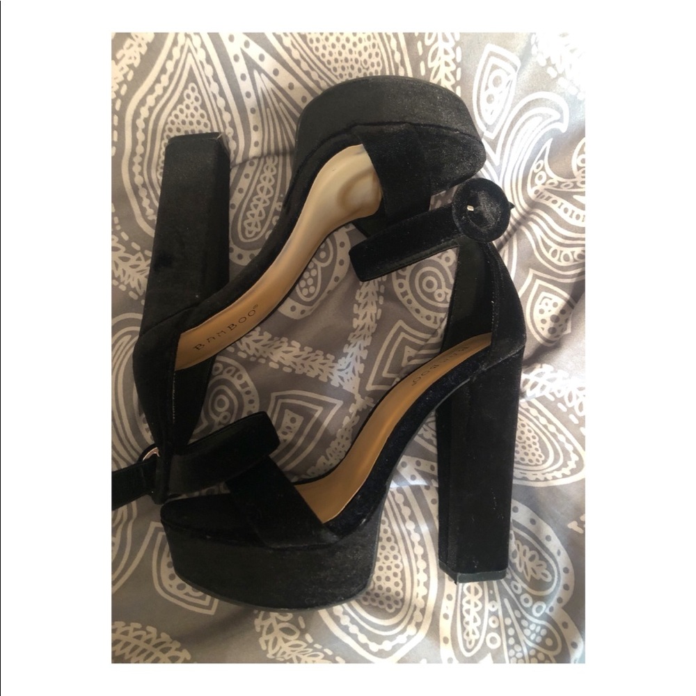 Bamboo heels size 5.5